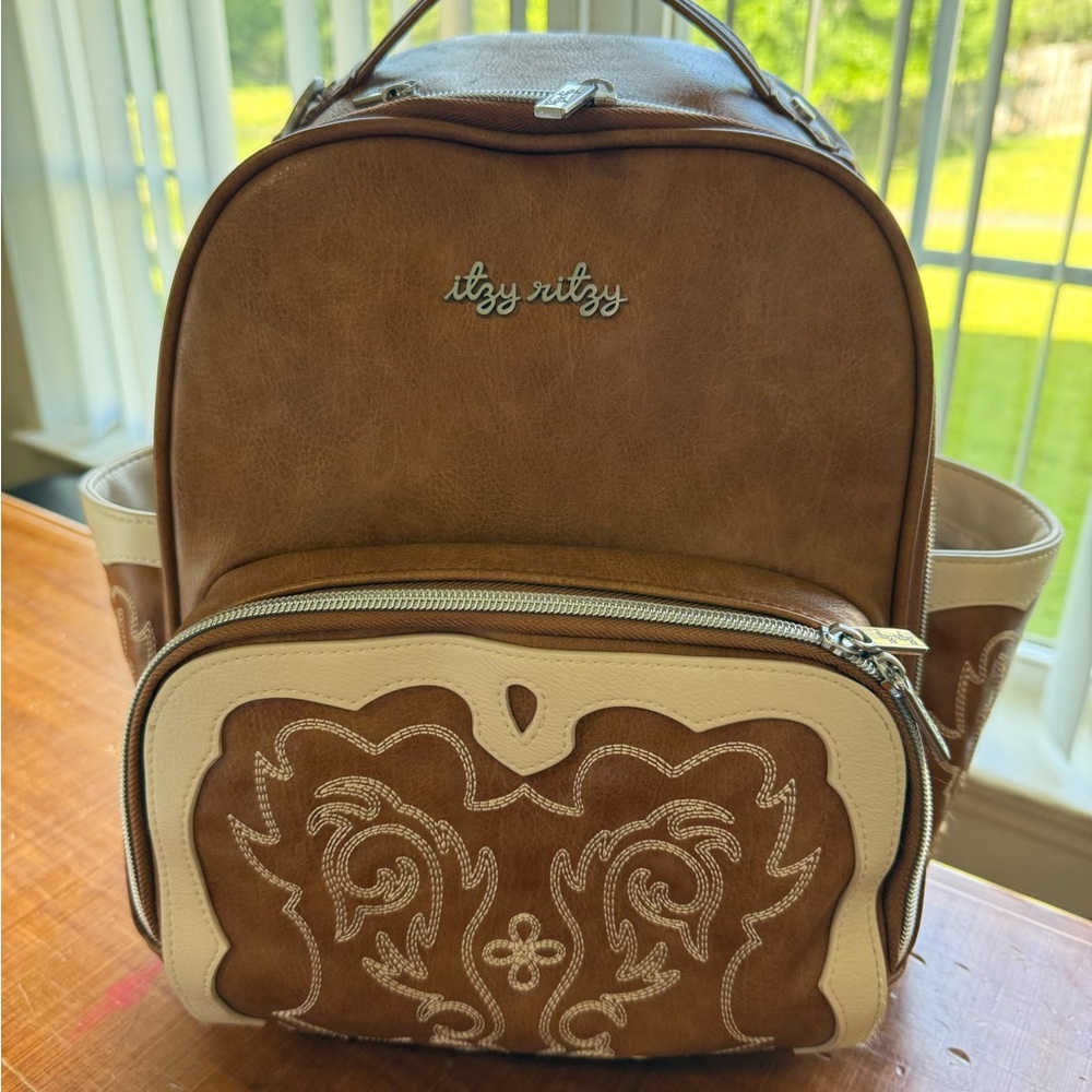 Itzy Ritzy Mini Plus Cowboy Diaper Bag